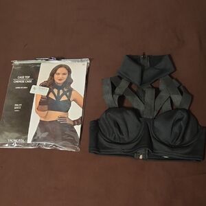 Chic Black Cage Crop Top